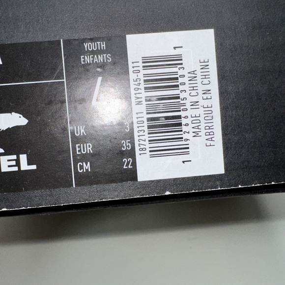 Sorel Joan Of Arctic Wedge II Chelsea Booties Size Youth 4 Quarry Gray - Picture 15 of 15